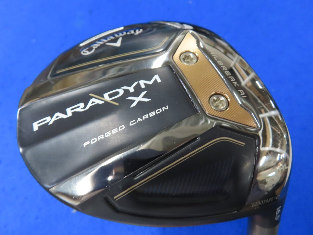 【中古】キャロウェイ　2023　PARADYM X（パラダイムエックス）フェアウェイウッド　3HL（16.5°）【R】VENTUS TR-5 for Callaway ★HCあり_画像1