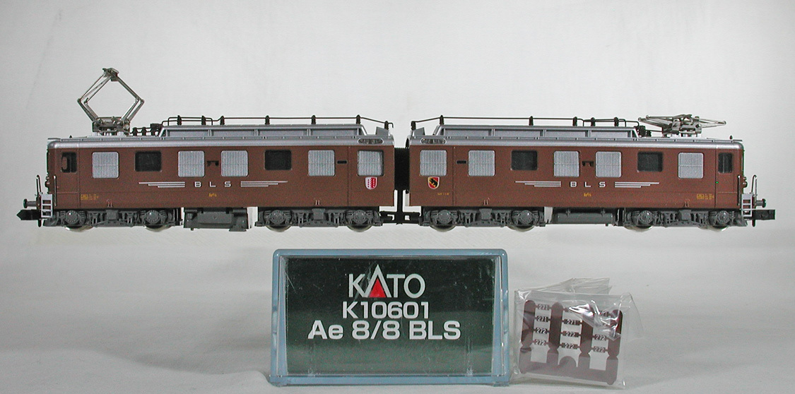 KATO #K10601 ＢＬＳ（ベルン-レッチュベルク-シンプロン鉄道） Ａｅ８／８型電気機関車 （ブラウン）の画像1