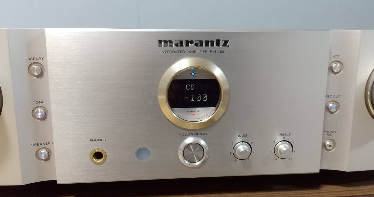 marantz Marantz PM-15S1 основной предусилитель дистанционный пульт оригинальная коробка есть рабочий товар прекрасный товар 