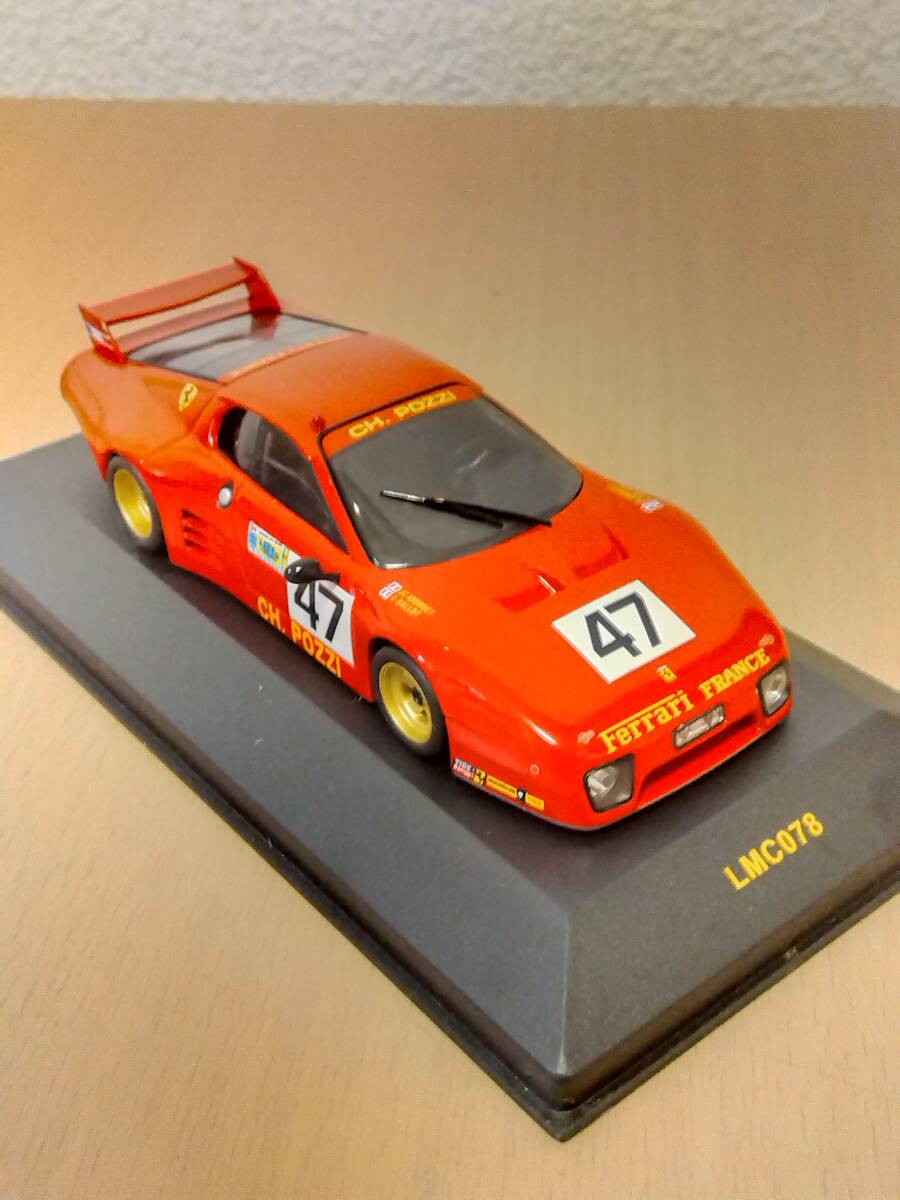 イソク 1/43 FERRARI 512BB Le Mans 1981 #47 ル・マン24時間 フェラーリ 訳あり品 ジャンク品の画像3