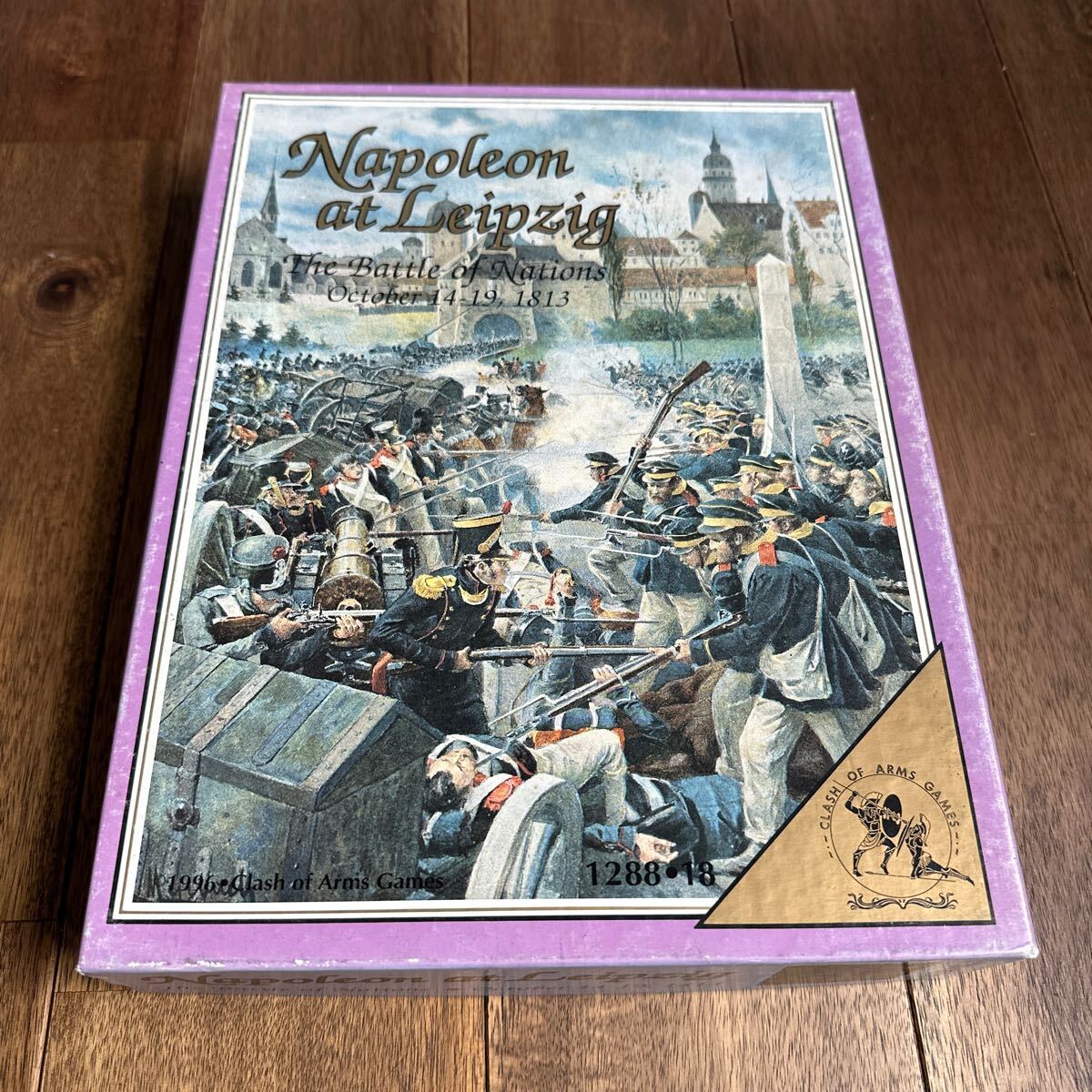 ナポレオン Napoleon at Leizig The Battle of Nations 1813 10/14-19 1996 Clash of Arms Games 1288・18 中古 USEDの画像1