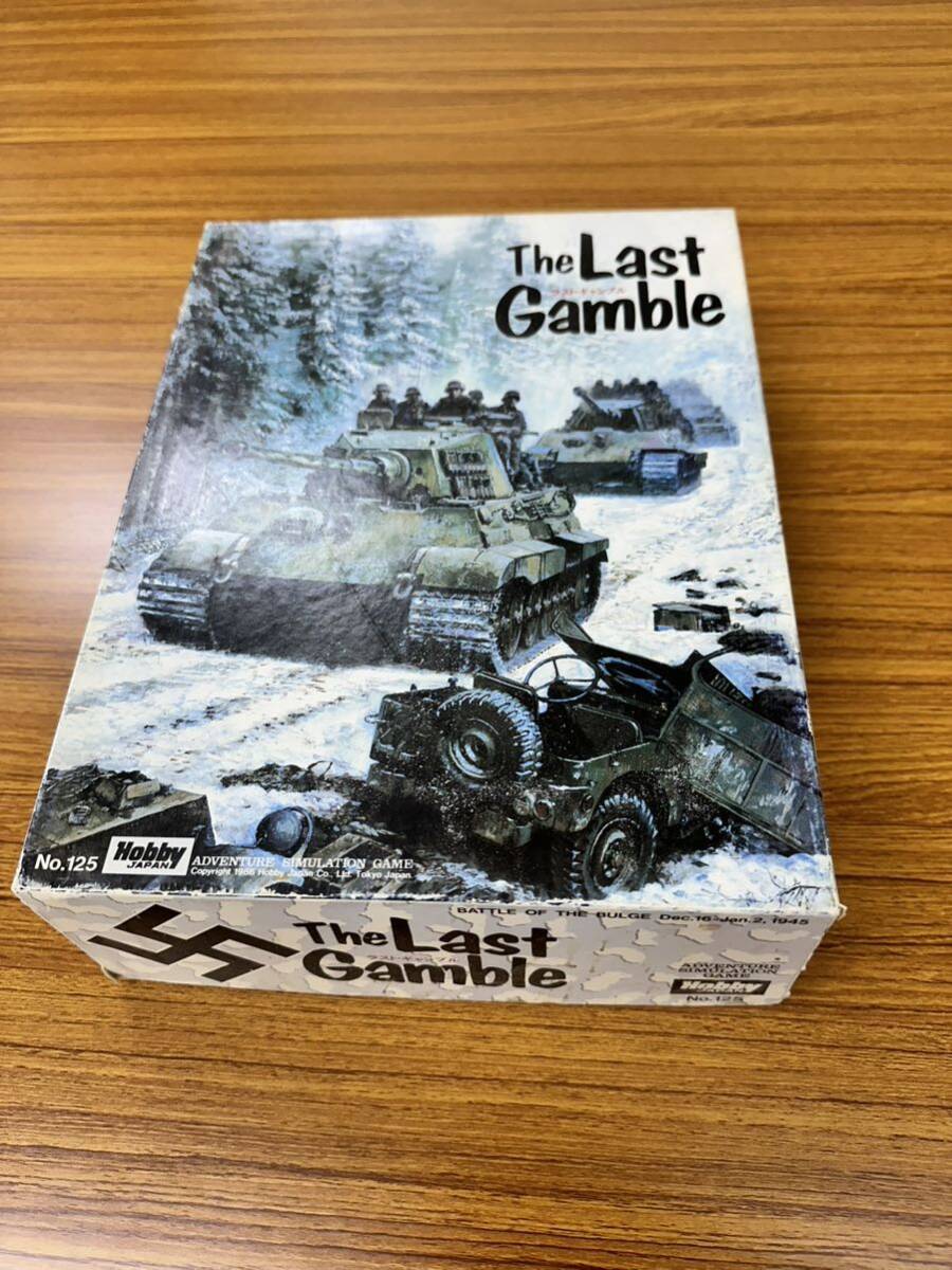 【未使用】ホビージャパンNo,125 The Last Gamble ツクダホビー 当時物 箱ボロいけど中未使用ですの画像1