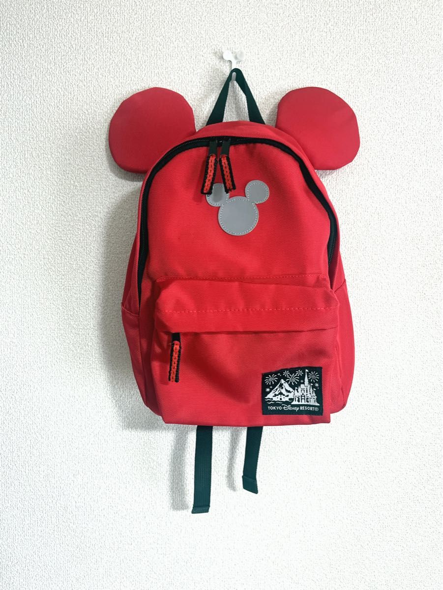 ディズニーリゾート限定 ミッキー 耳付き リュック 子供用 初期 ディズニーリゾート限定 ミッキー 耳付き リュック 子供用 初期
