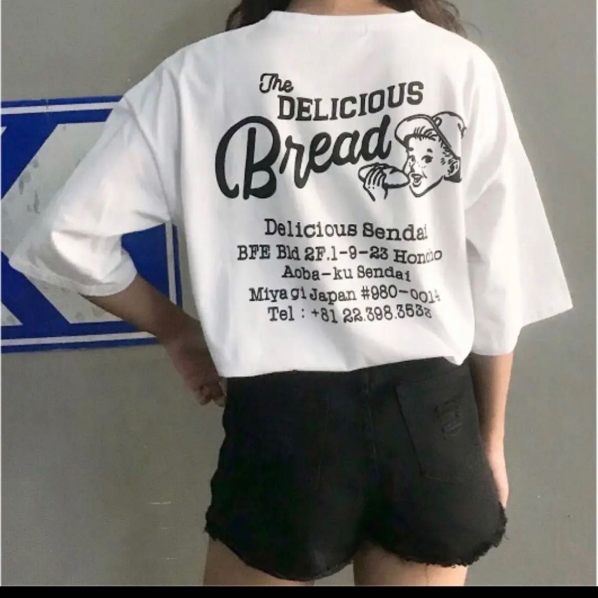 2XLサイズ オーバーサイズTシャツ ビックTシャツ 男女兼用 韓国