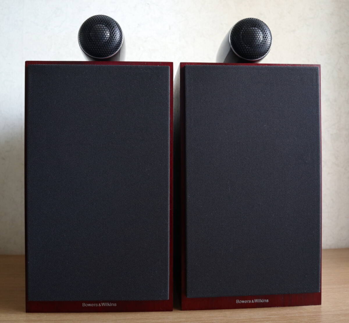 B&W Bowers & Wilkins ブックシェルフスピーカー 705 S2 ローズナット（ペア）_画像7