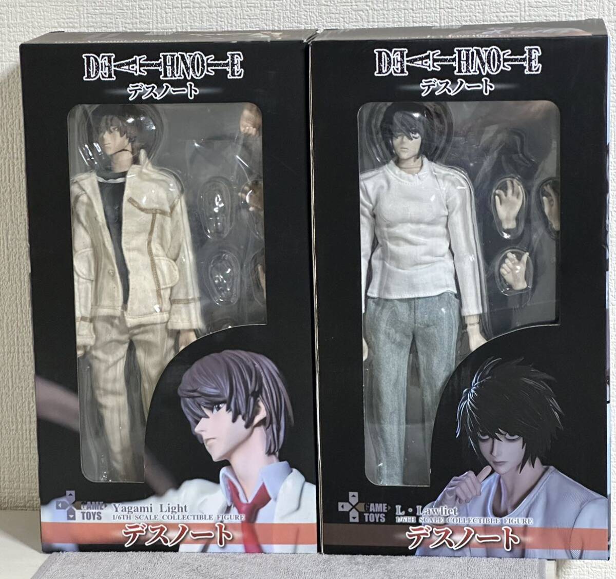 Death note デスノート 夜神月とL 30㎝ アクションフィギュア Death note デスノート 夜神月とL 30㎝ アクションフィギュア