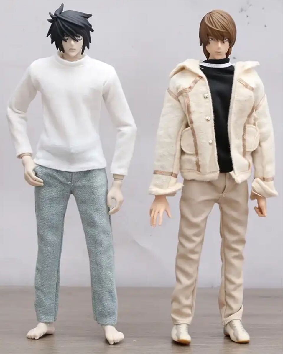 Death note デスノート 夜神月とL 30㎝ アクションフィギュアの画像8