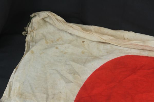 古い日章旗 78×70cm程度                             検索→大日本帝国陸軍海軍 寄せ書き 千人針の画像2