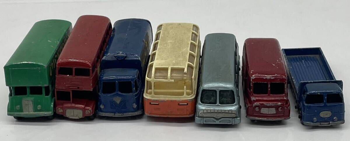 【い-4-23-60】LESNEY ミニカー 14台 まとめ イングランド製 マッチボックス 玩具 ジャガーリンカーン ベンツ トラック レズニー 中古品の画像5