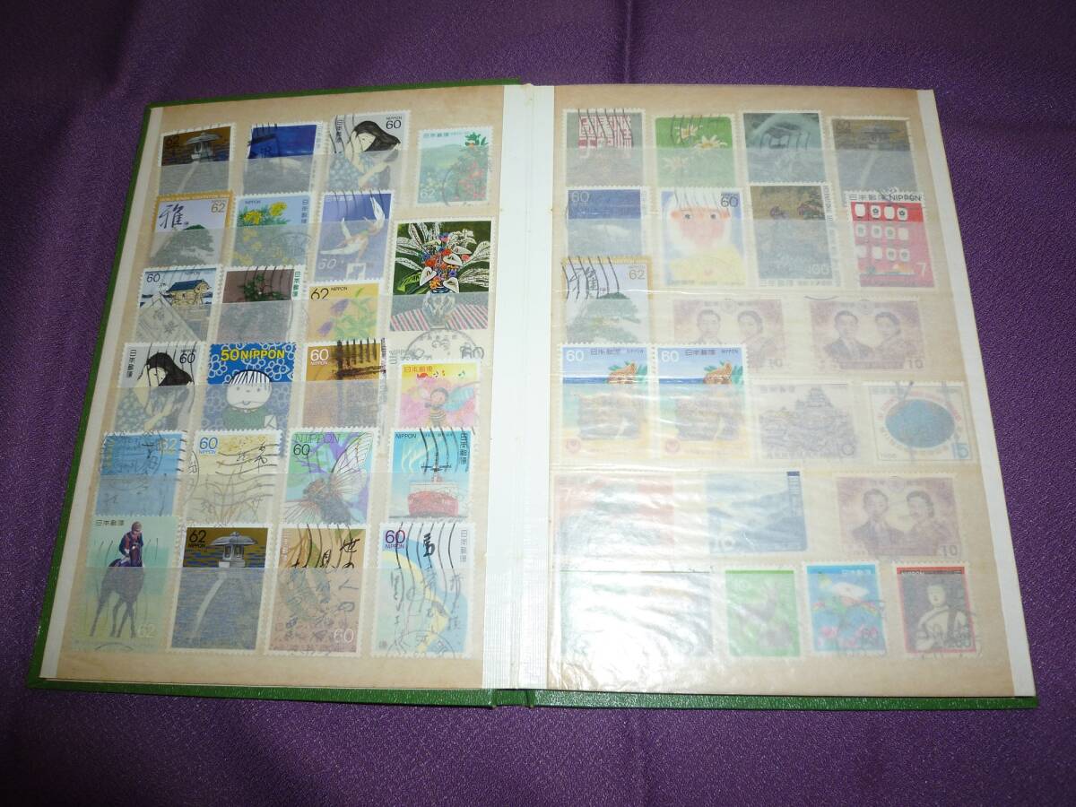 使用済み切手 いろいろ 切手ファイル１冊 ①の画像3