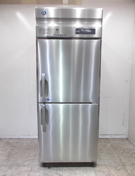 ホシザキ 縦型2ドア冷凍冷蔵庫 HRF-75A 750×800×1910 中古厨房 /24D1301Z_画像2