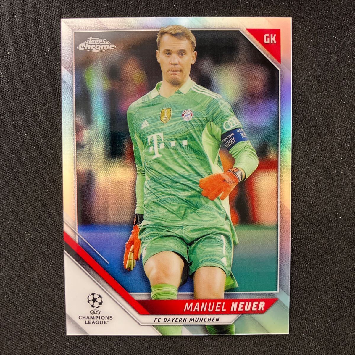 2022 Topps Chrome Manuel Neuer 159 Refractor_画像1