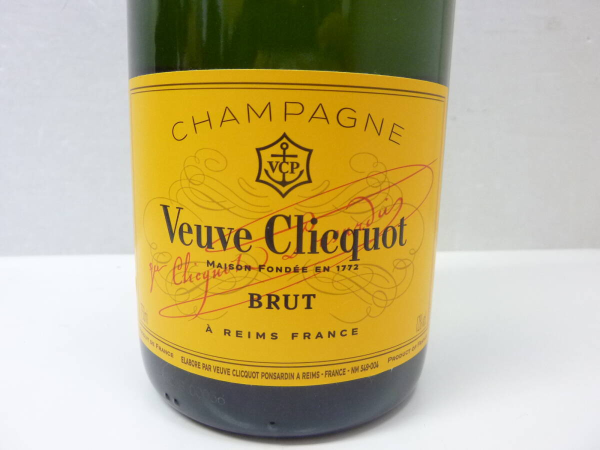 ヴーヴクリコ イエローラベル ブリュット 750ml 未開栓 Veuve Clicquot Ponsardin Yellow Label Brut N.V. シャンパーニュ 白泡 _画像5