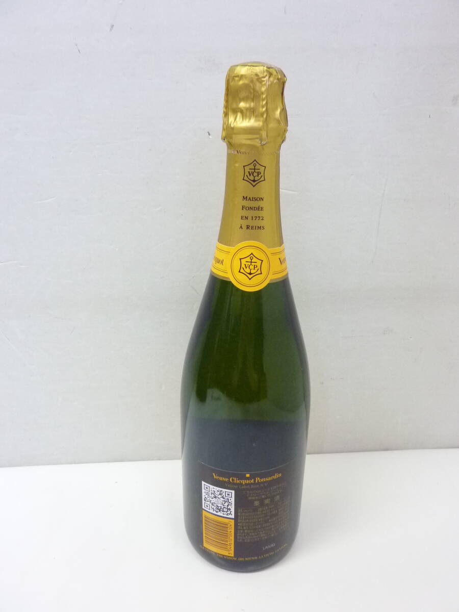 ヴーヴクリコ イエローラベル ブリュット 750ml 未開栓 Veuve Clicquot Ponsardin Yellow Label Brut N.V. シャンパーニュ 白泡 _画像2