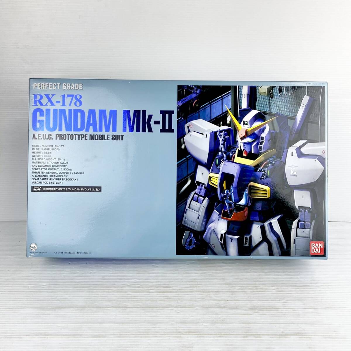 《現状品》BANDAI/バンダイ/機動戦士ガンダム/PERFECT GRADE/パーフェクトグレード/RX-178/GUNDAM Mk-Ⅱ/エゥーゴ/EK06D05GD003の画像1