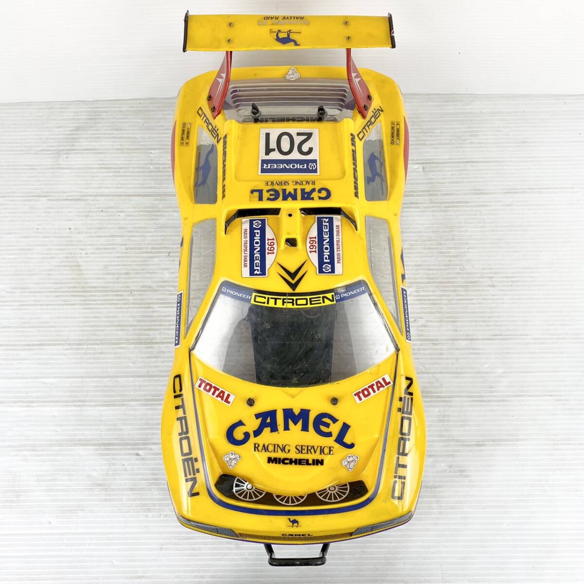 《現状品》KYOSHO/京商/CITROEN ZX/シトロエン ZX ラリー/【1/10】/RC/ラジコン/GR06D18EL004の画像6