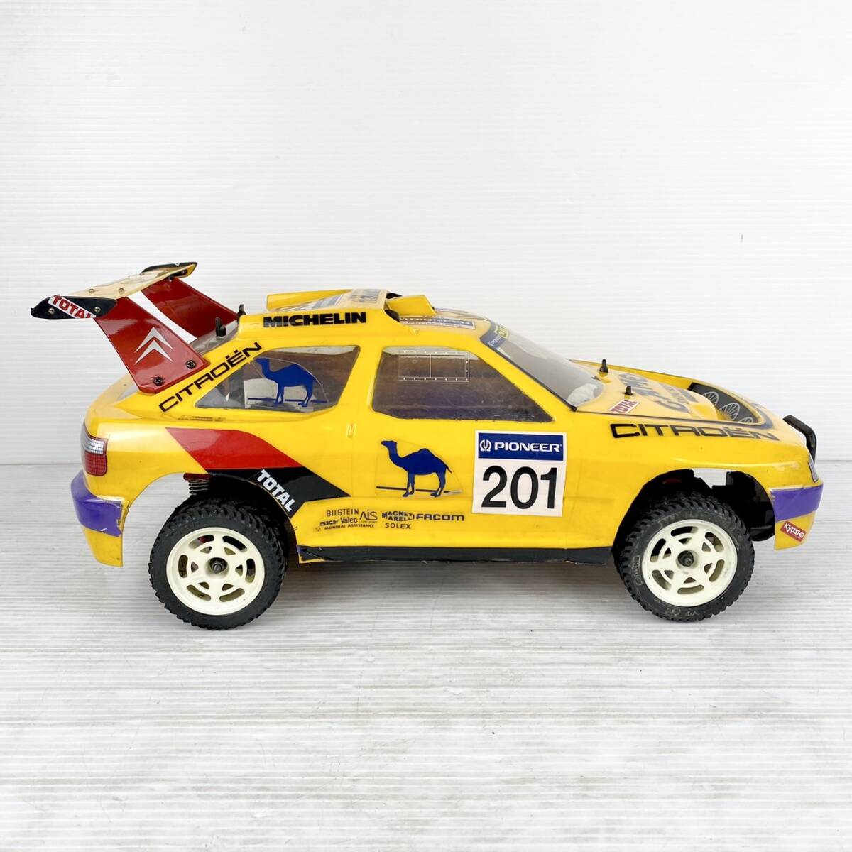 《現状品》KYOSHO/京商/CITROEN ZX/シトロエン ZX ラリー/【1/10】/RC/ラジコン/GR06D18EL004の画像3