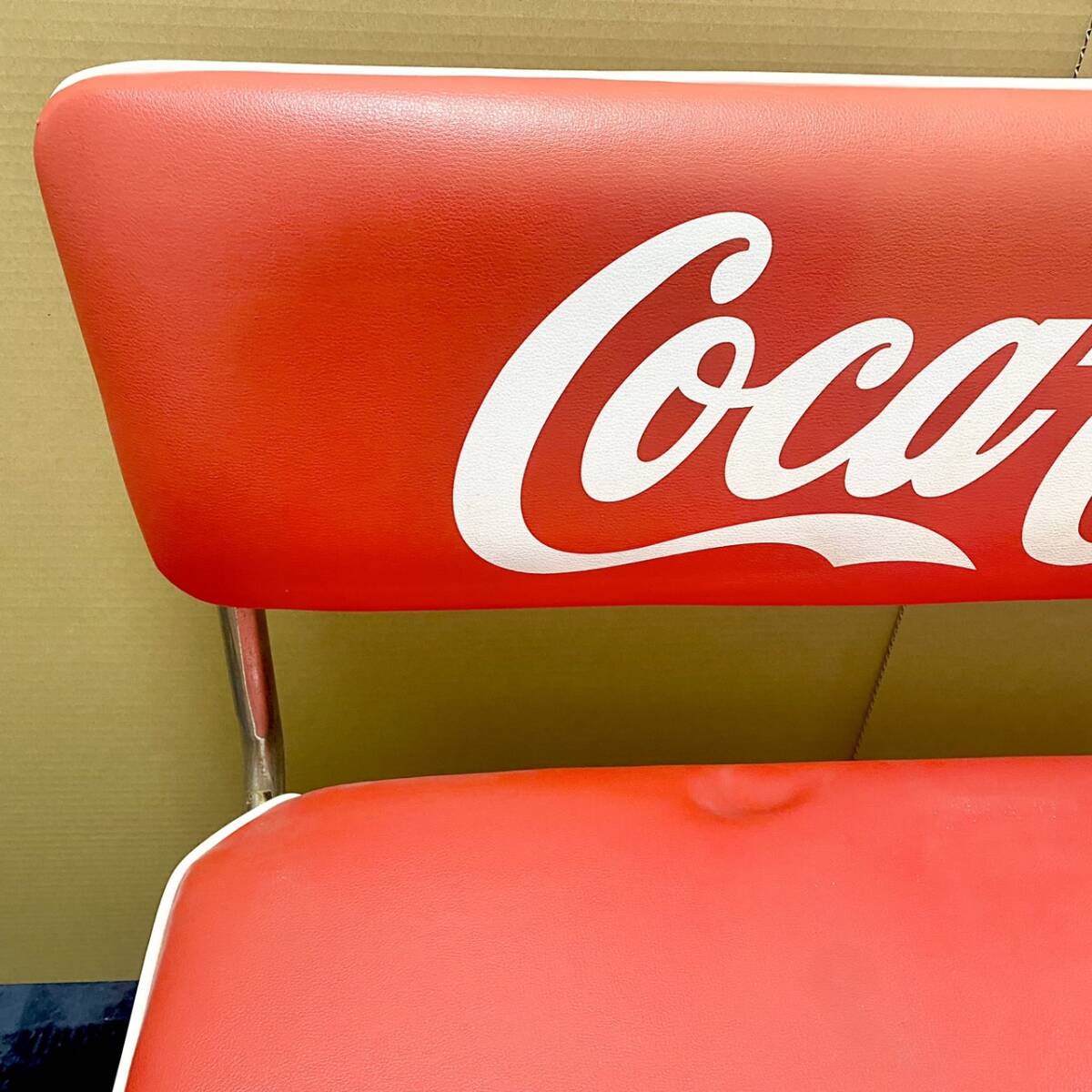 { текущее состояние товар }CocaCola/ Coca Cola / bench seat / диван / подушка / стул / Cafe / интерьер / american смешанные товары /EK06D05EP001