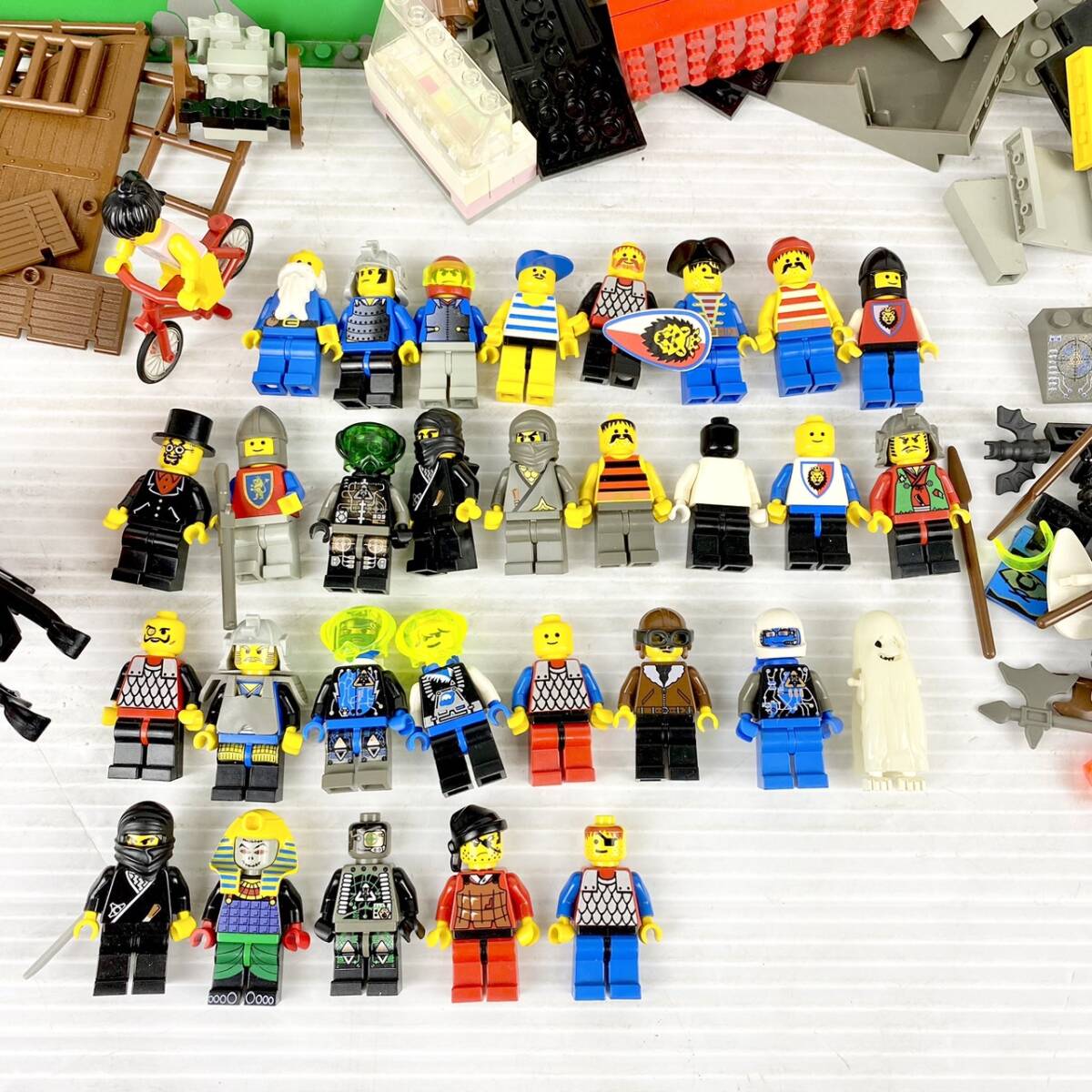 《現状品》LEGO/レゴ/お城シリーズ/6090 ロイヤルキング城/ロイヤルナイト/ドラゴン/レトロ/玩具/まとめの画像6