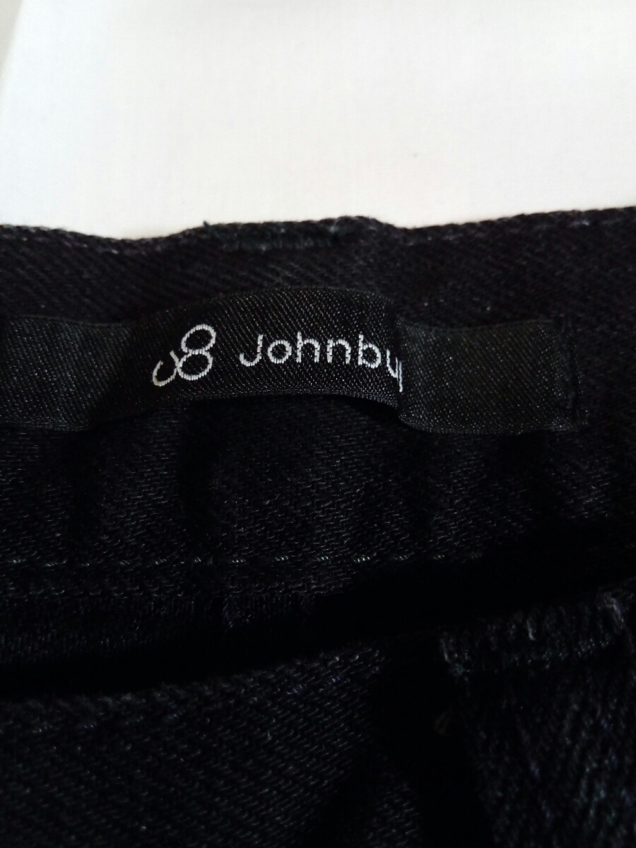  prompt decision * free shipping * sample goods * Johnbull * slim * tapered * black * jeans * waist approximately 76cm* made in Japan *M*Johnbull*JOHNBULL*