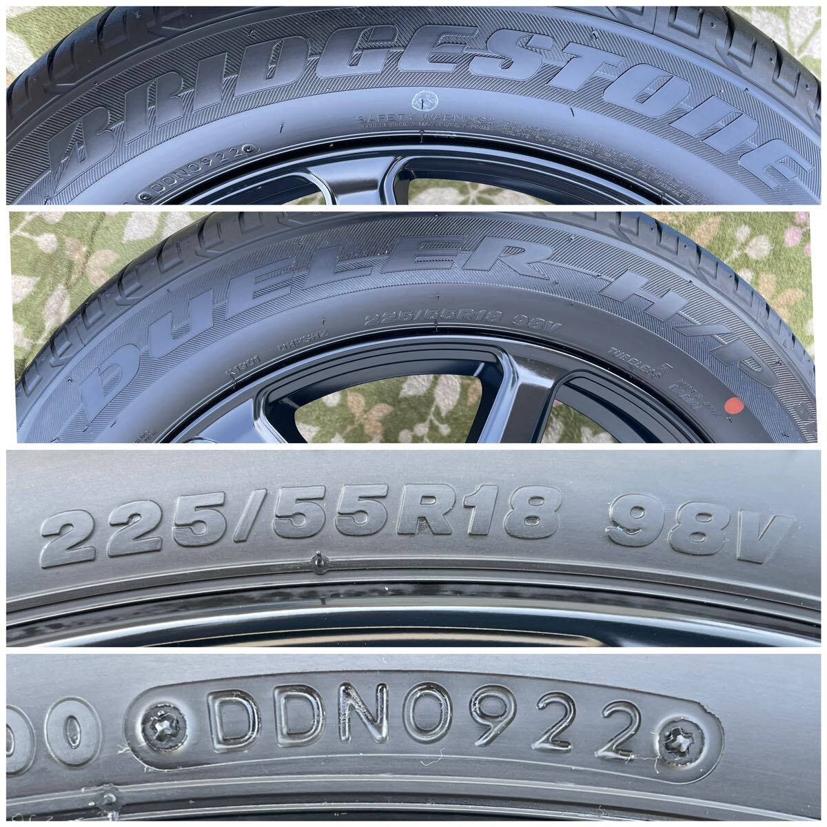 ■PRD社外18インチ18×7.5J+48★114.3+5穴225/55R18 2022年ラジアルタイヤ,アルファード ヴェルファイア,エルグランド,エリシオン等の画像8