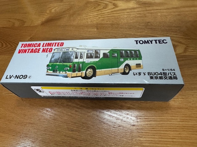 トミカリミテッドヴィンテージNEO　LV-N09C　いすゞ　BU04型バス　東京都交通局 新品_画像1