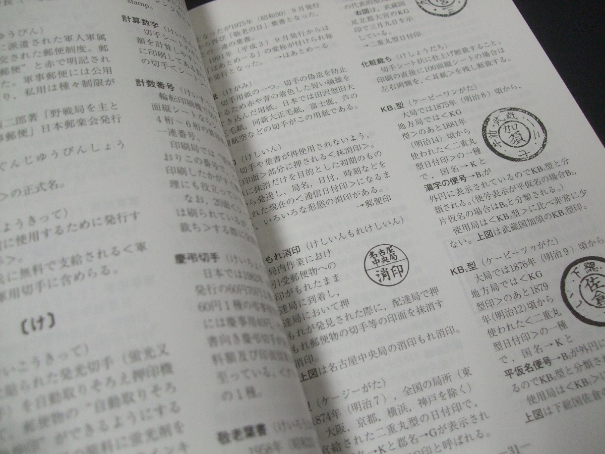 . compilation materials book@[ stamp research glossary ]. middle . work,1 pcs.. mail culture .. association 