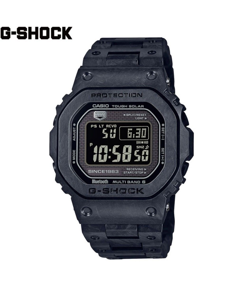 即送　新品同様　G-SHOCK CASIO GCW-B5000UN-1JR　おまけ付　カーボン　40周年記念モデル　 電波ソーラー