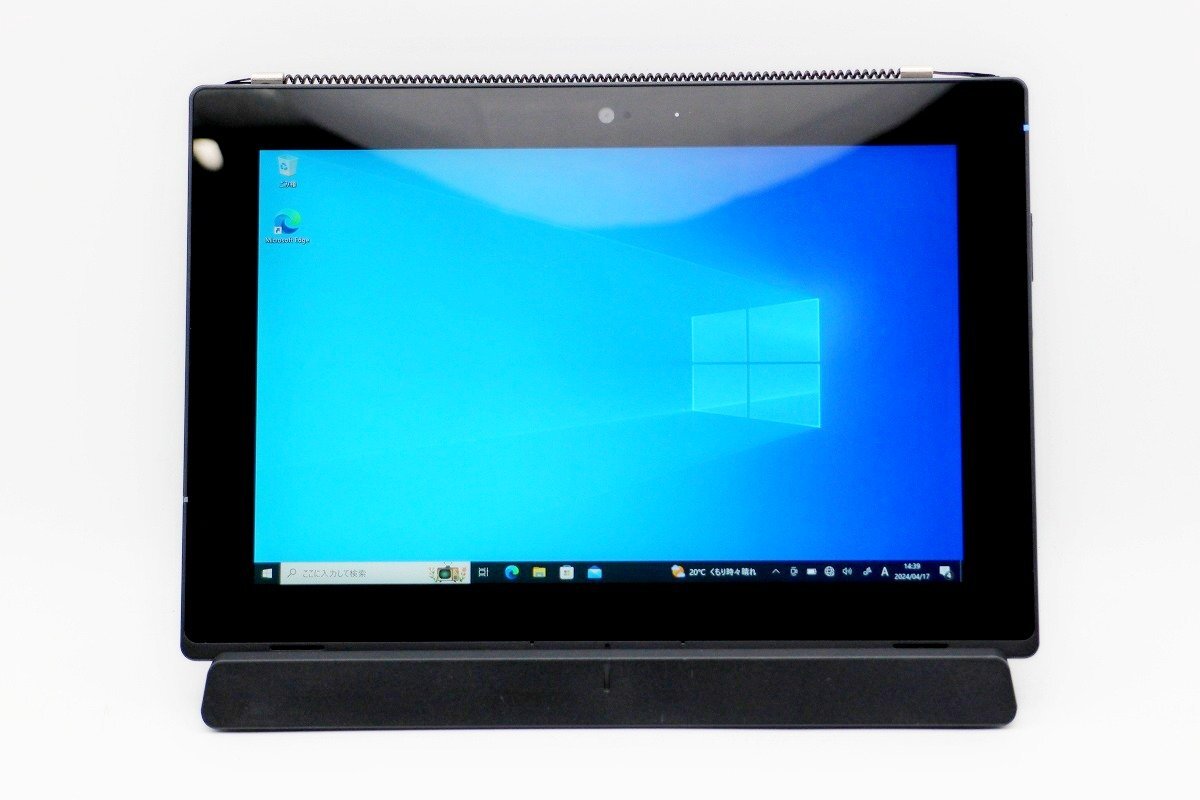 【JUNK】 1円スタート NEC PC-VKF11T1B1 拡張クレードル タッチペン付属 タブレットPC Windows10 Pro 64Bit OS起動確認のみ【tkj-02417】の画像1