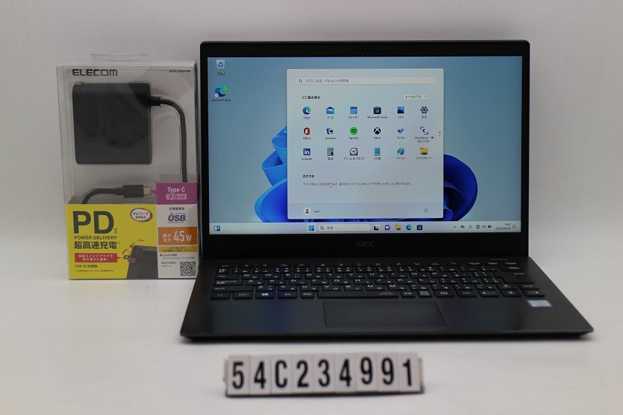 NEC PC-GN1863ZGF Core i7 8565U 1.8GHz/8GB/256GB(SSD)/13.3W/FHD(1920x1080)/Win11 【54C234991】