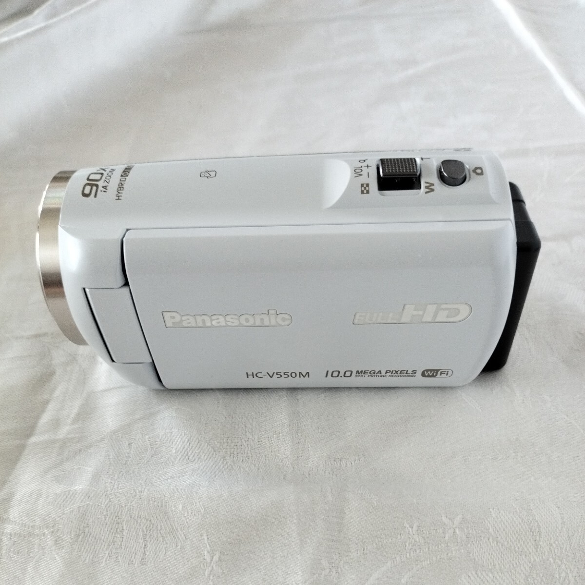 Panasonic デジタルビデオカメラ フルHD ホワイト HC−V550M パナソニック ビデオカメラ_画像3
