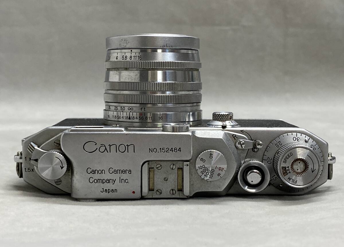 3＃K/3772 キャノン Canon IV-Sb型 50mm F1.8 レンジファインダー カメラ 現状/未確認 60サイズの画像4