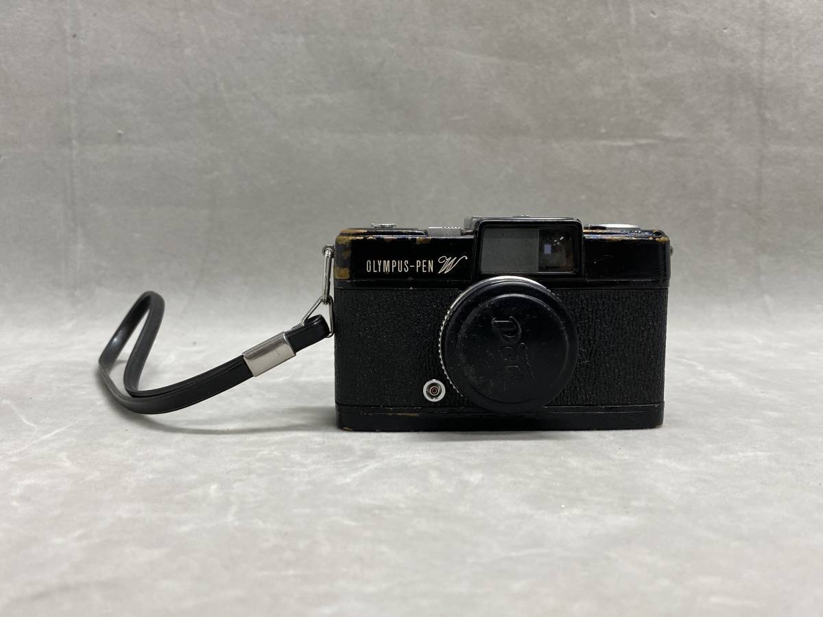 3#K/3746 Olympus OLYMPUS PEN W black film compact camera present condition / not yet verification 60 size 