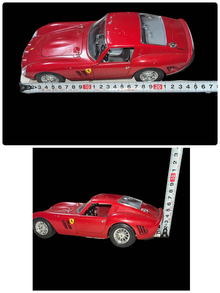  that time thing Vintage BURAGO FERRARI MADE IN ITALY BBurago 1/18 Ferrari GTO 1962 Italy made die-cast 