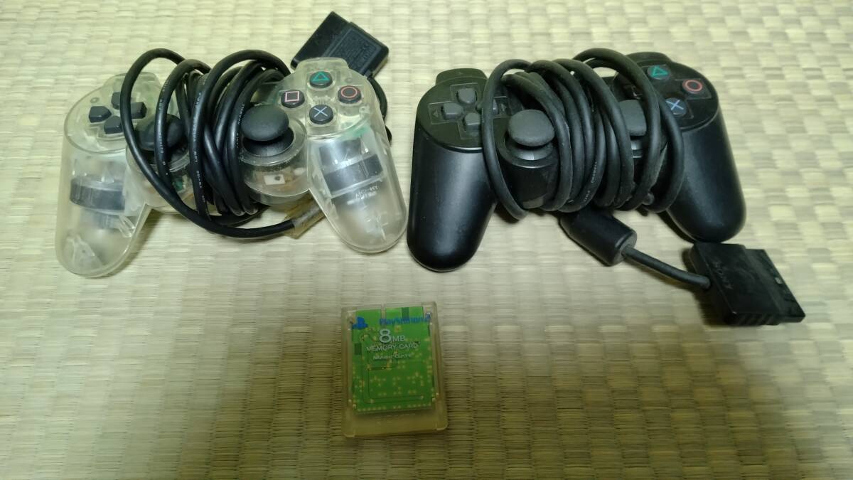 [動作確認済] PlayStation2 PS2 プレイステーション2 SCPH-15000 メモリーカード コントローラー 鉄拳 バーチャファイター ヴァンパイアの画像7