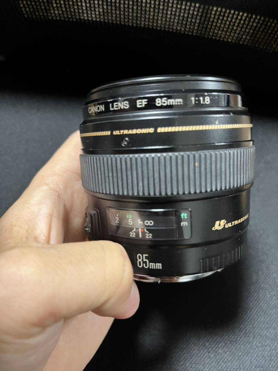 Canon レンズ EF キャノン 85mm f1.8 1:1.8_画像9