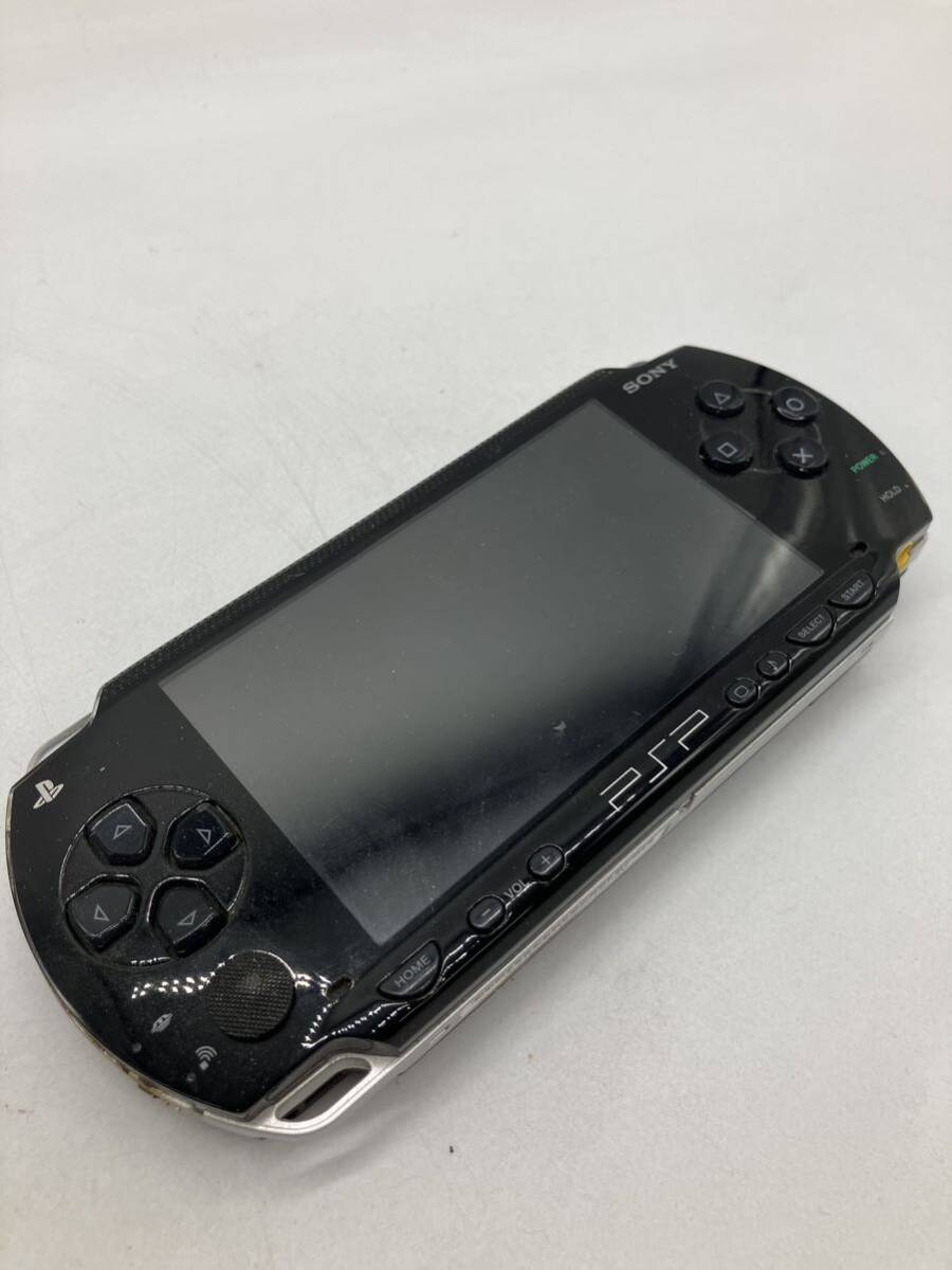 10e59 必見 ! SONY ソニー PSP PlayStation Portable PSP-1000 モンスターハンター 等 ソフト×9点 動作未確認 中古品 現状品 !