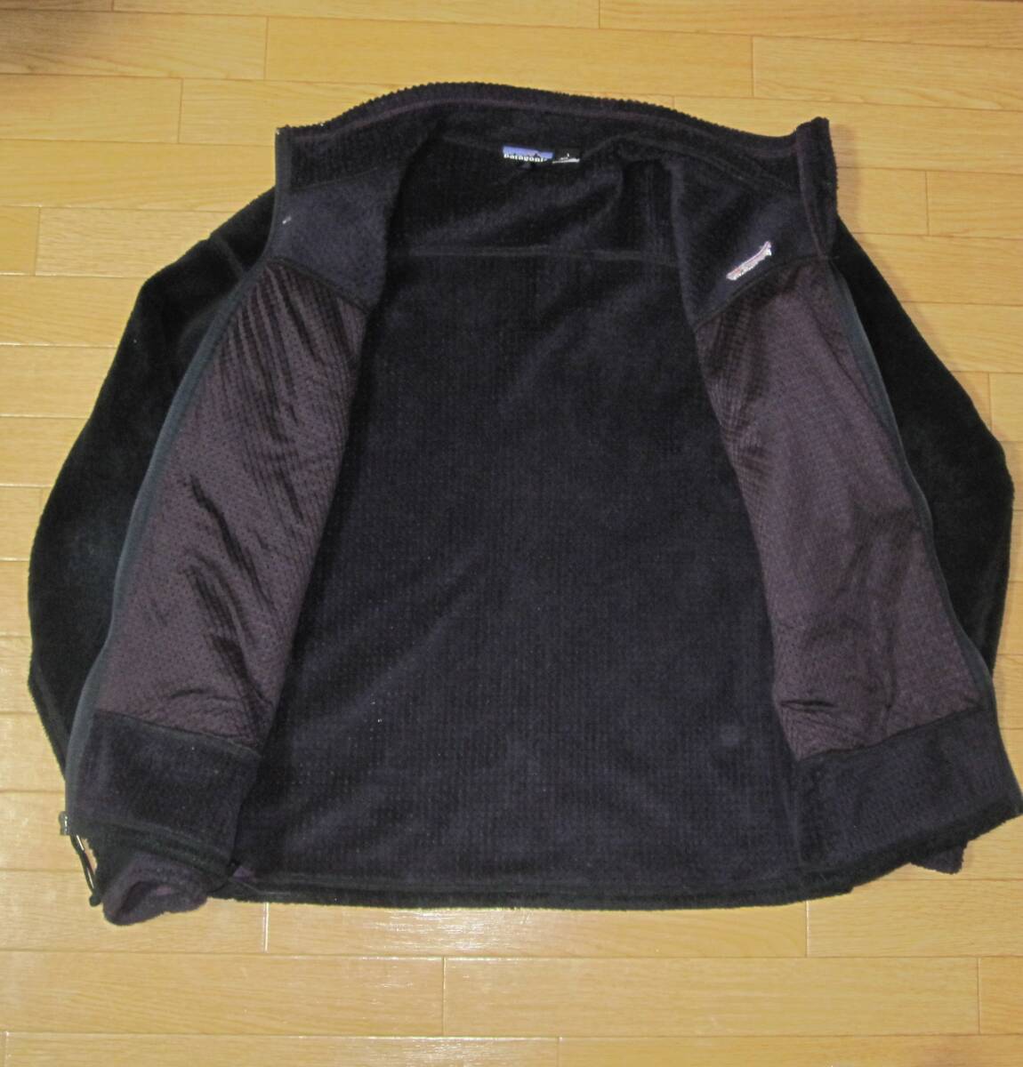 ☆ パタゴニア R4 ジャケット （L）黒×紫 2001年 / patagonia / mars / パフボール vintage r2 ベスト