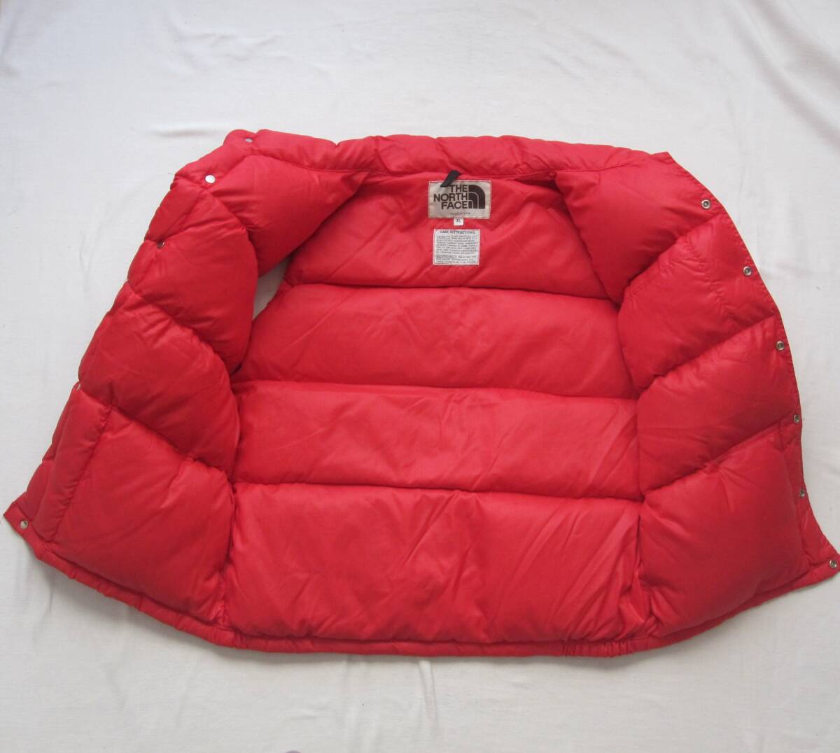 70s ノースフェイス ダウンベスト (XL) 茶タグ リップストップ 70s ノースフェイス ダウンベスト (XL) 茶タグ リップストップ