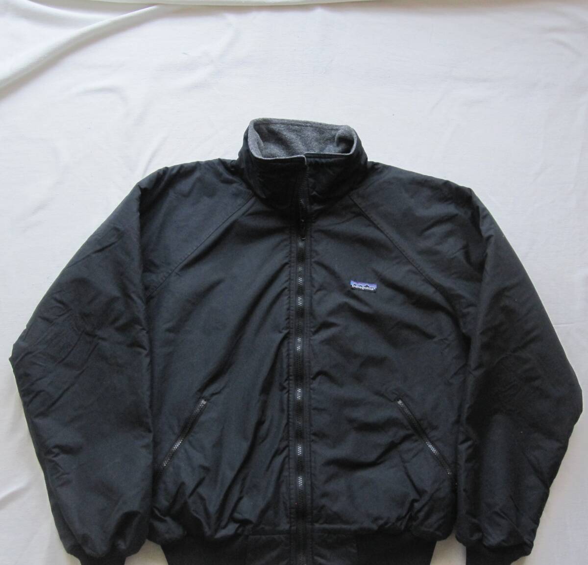 80s 三角タグ パタゴニア シェルドシンチラ ジャケット(L)黒 80s 三角タグ パタゴニア シェルドシンチラ ジャケット(L)黒