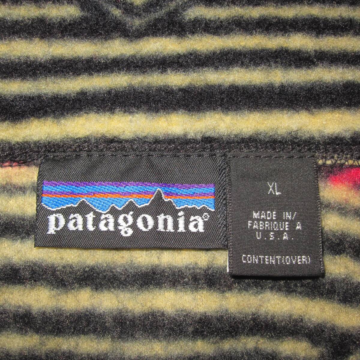 デッド 1997年 パタゴニア ブルズアイ フリースジャケット (XL デッド 1997年 パタゴニア ブルズアイ フリースジャケット (XL