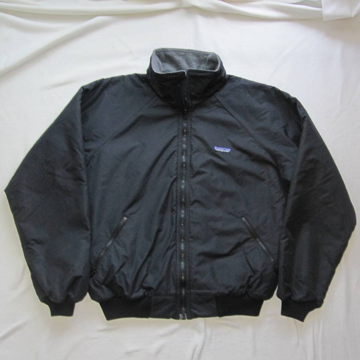 80s 三角タグ パタゴニア シェルドシンチラ ジャケット(L)黒 80s 三角タグ パタゴニア シェルドシンチラ ジャケット(L)黒