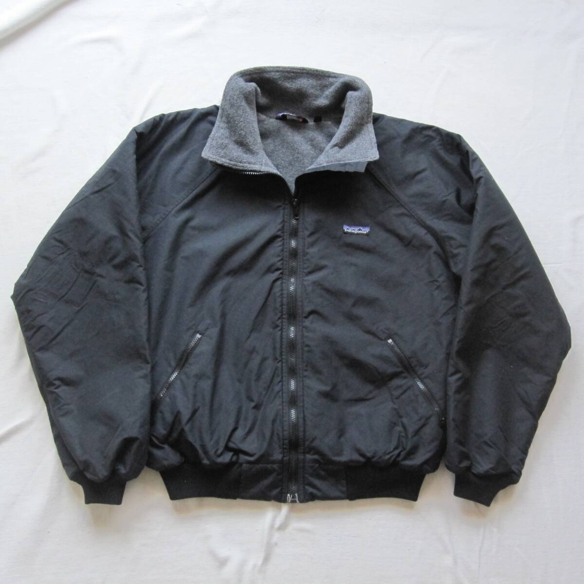 80s 三角タグ パタゴニア シェルドシンチラ ジャケット(L)黒 80s 三角タグ パタゴニア シェルドシンチラ ジャケット(L)黒