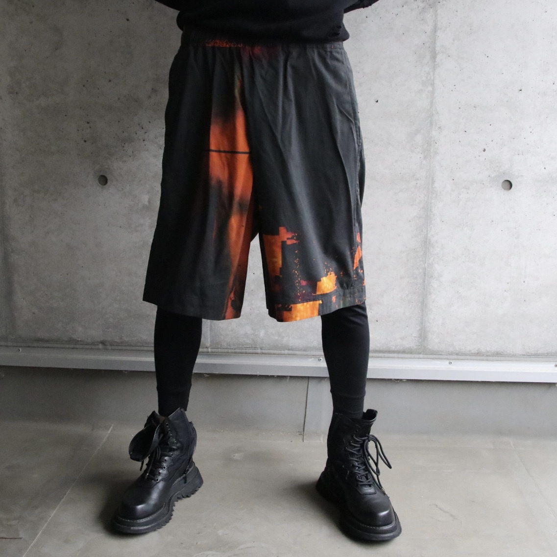 22AW新品 定価51700円 JULIUS ユリウス DUSK ショート パンツ size1 S incarnation 787PAM10 rick owens yohji yamamotoの画像1