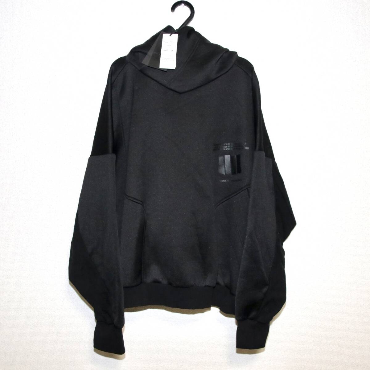 17SS新品 定価39600円 NILoS ニルズ プリント パーカー フーディー JULIUS ユリウス size2 M incarnation rick owens yohji yamamotoの画像5