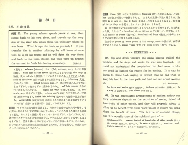 【1円開始・送料込・匿名】【1962】一日一題 英文解釈の研究 [改訂版] 改訂3版 宮田明夫著 三省堂の画像8