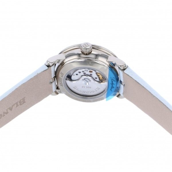  Blancpain BLANCPAINreti bird Ultra slim 0063F-19054-63A white face used wristwatch lady's 