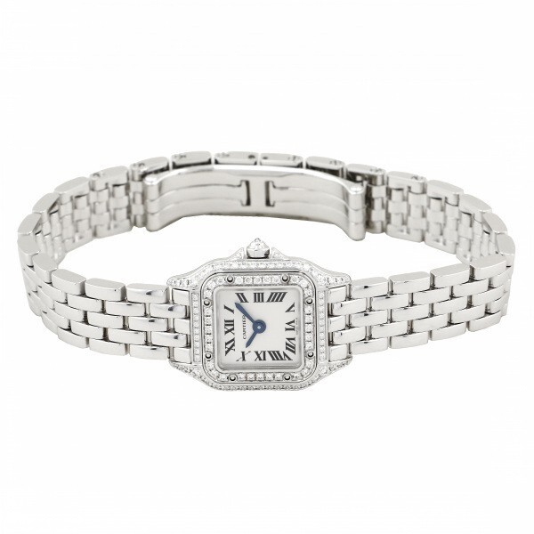  Cartier Cartier bread tail du Mini WJPN0019 silver face new goods wristwatch lady's 