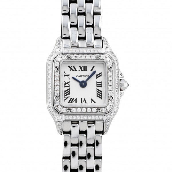 カルティエ Cartier パンテール ドゥ ミニ WJPN0019 シルバー文字盤 新品 腕時計 レディース_画像1