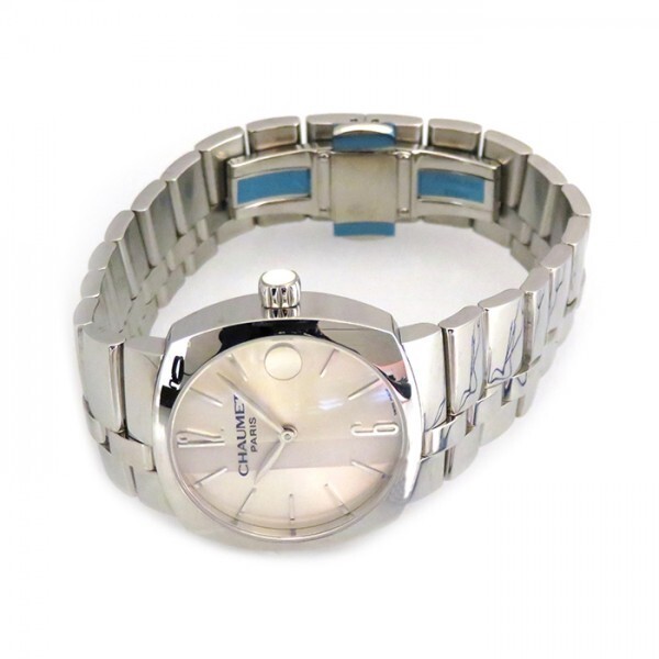  Chaumet CHAUMET mistake Dan tiW1166029K silver face used wristwatch lady's 